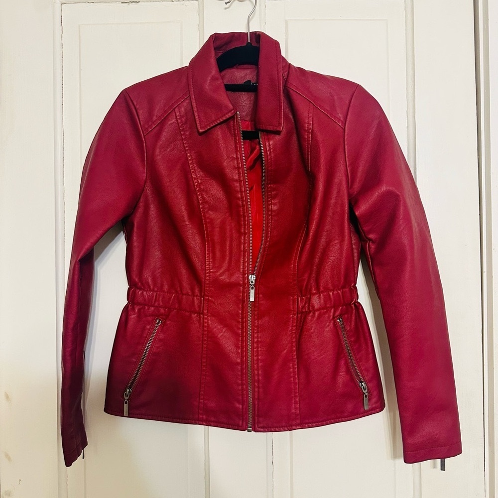 Vintage burgundy jacket